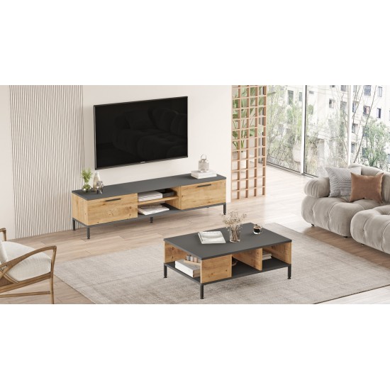 Living Room Furniture Set Rl5-Aa Atlantic Pine
Anthracite Hanah Home Living Room Furniture Set Rl5-Aa Atlantic Pine
Anthracite