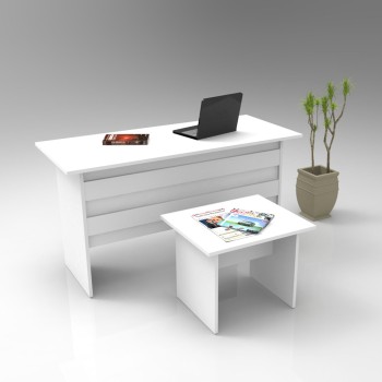 Office Furniture Set Vo8-W White