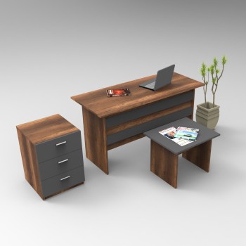 Office Furniture Set Vo9-Ba Walnut
Anthracite
