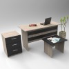Office Furniture Set Vo9-Ob Oak
Black