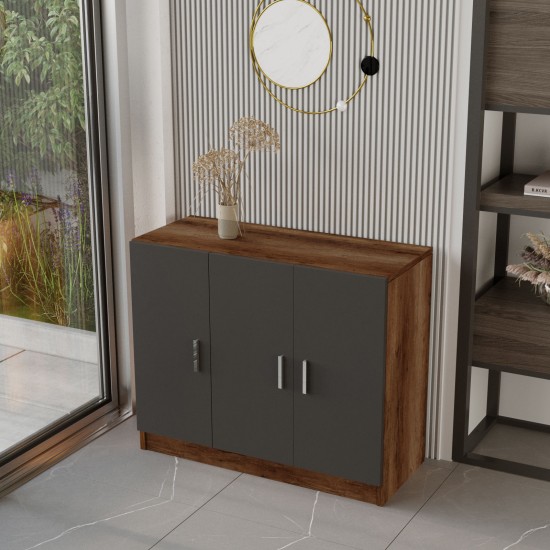 Hanah Home Office Furniture Set Vo14-Ba Walnut
Anthracite