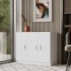 Office Furniture Set Vo14-W White Hanah Home Office Furniture Set Vo14-W White