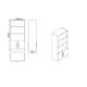 Hanah Home Office Furniture Set Vo15-W White