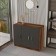 Hanah Home Office Furniture Set Vo16-Ba Walnut
Anthracite