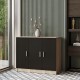 Hanah Home Office Furniture Set Vo16-Ob Oak
Black