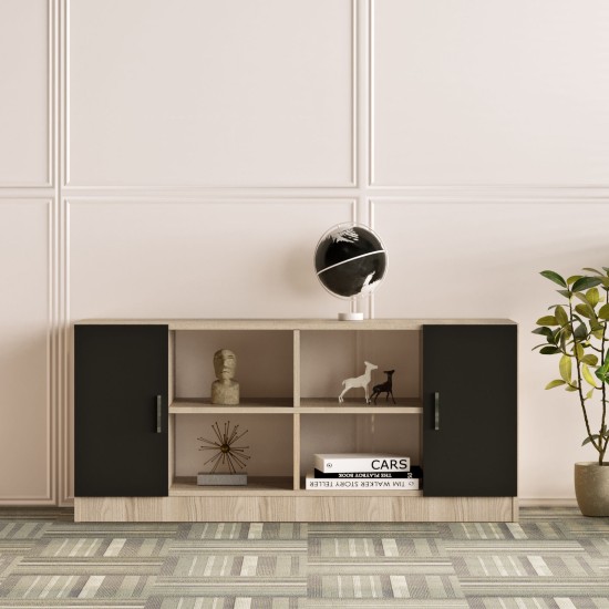 Hanah Home Office Furniture Set Vo16-Ob Oak
Black
