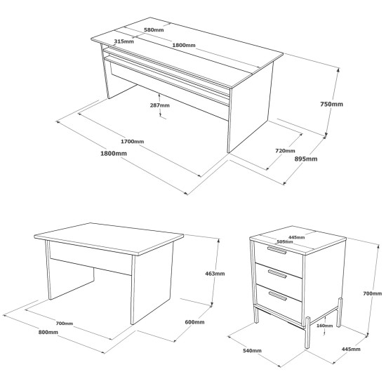 Office Furniture Set Vs7-Cga Brown
Grey
Anthracite Hanah Home Office Furniture Set Vs7-Cga Brown
Grey
Anthracite