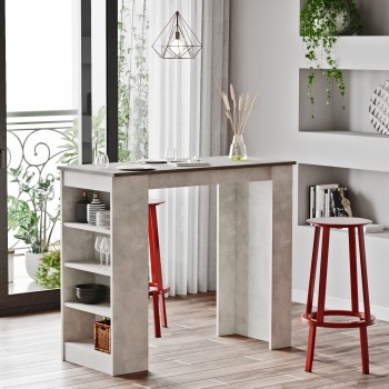 Τραπέζι Μπαρ 120x51.6x101.8εκ - St1- Gt Χρώμα Γκρι