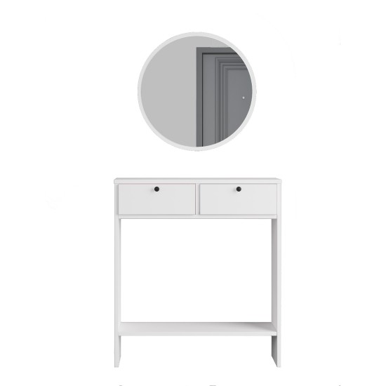 Τουαλέτα Κρεβατοκάμαρας - Sideboard Lr1- Χρώμα Λευκό