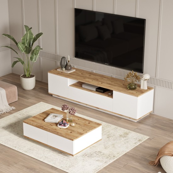 Living Room Furniture Set Fr17-Aw Atlantic Pine
White Hanah Home Living Room Furniture Set Fr17-Aw Atlantic Pine
White