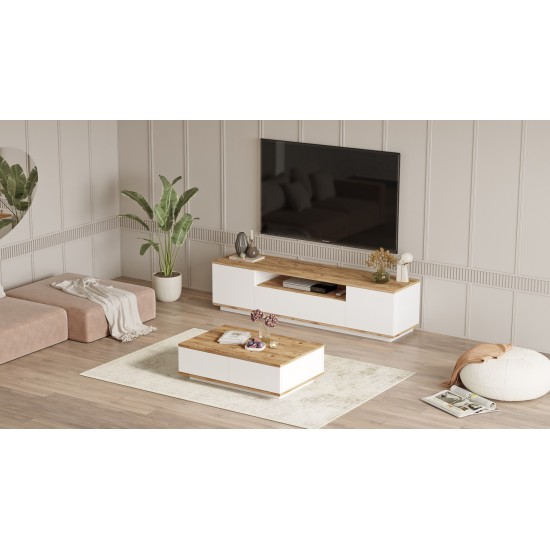 Living Room Furniture Set Fr17-Aw Atlantic Pine
White Hanah Home Living Room Furniture Set Fr17-Aw Atlantic Pine
White