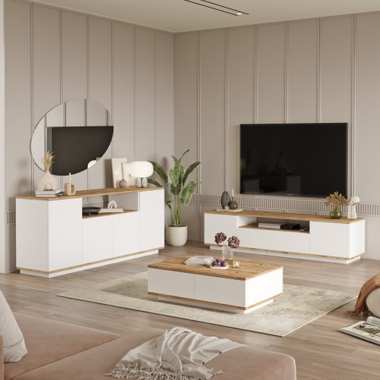 Living Room Furniture Set Fr18-Aw Atlantic Pine
White Hanah Home Living Room Furniture Set Fr18-Aw Atlantic Pine
White