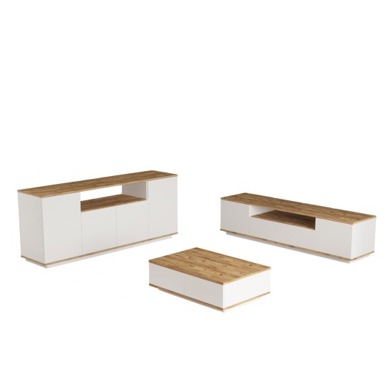 Living Room Furniture Set Fr18-Aw Atlantic Pine
White Hanah Home Living Room Furniture Set Fr18-Aw Atlantic Pine
White