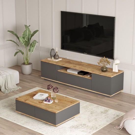 Living Room Furniture Set FR17-AA Atlantic Pine
Anthracite Hanah Home Living Room Furniture Set FR17-AA Atlantic Pine
Anthracite