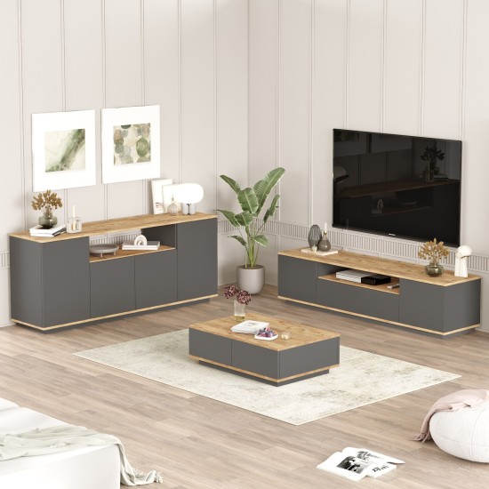 Living Room Furniture Set FR18-AA Atlantic Pine
Anthracite Living Room Furniture Set FR18-AA Atlantic Pine
Anthracite