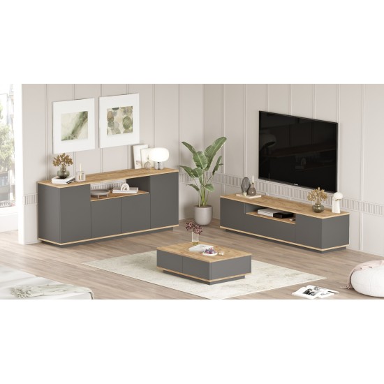 Living Room Furniture Set FR18-AA Atlantic Pine
Anthracite Living Room Furniture Set FR18-AA Atlantic Pine
Anthracite