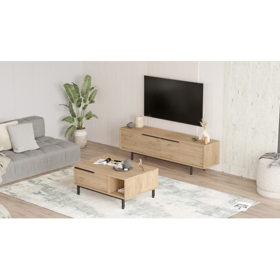 Living Room Furniture Set ON19-S Oak Living Room Furniture Set ON19-S Oak