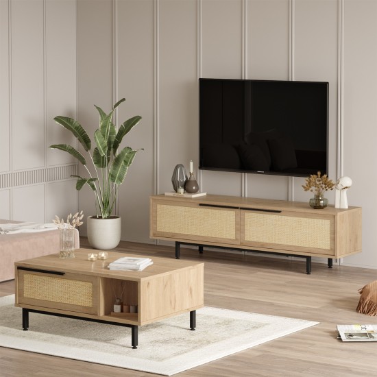 Living Room Furniture Set ON19-SU Oak Living Room Furniture Set ON19-SU Oak