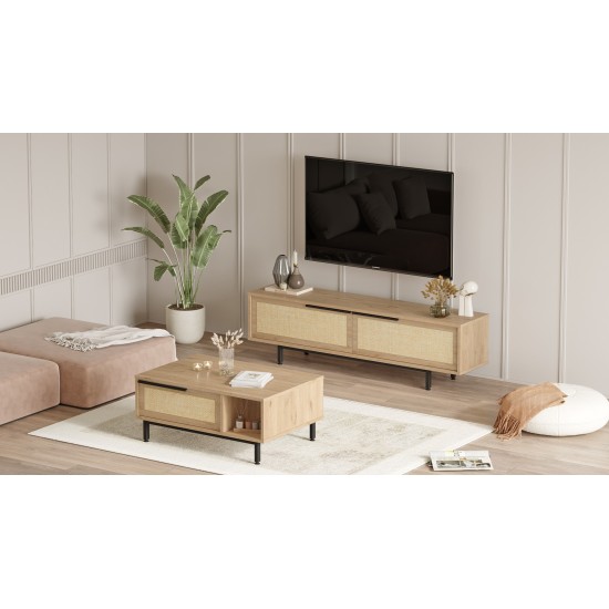 Living Room Furniture Set ON19-SU Oak Living Room Furniture Set ON19-SU Oak