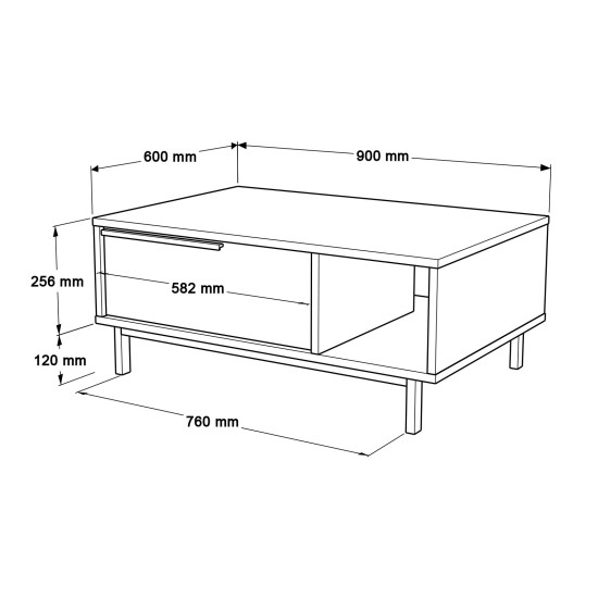Living Room Furniture Set ON19-W White Living Room Furniture Set ON19-W White