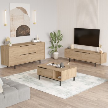 Living Room Furniture Set ON20-S Oak