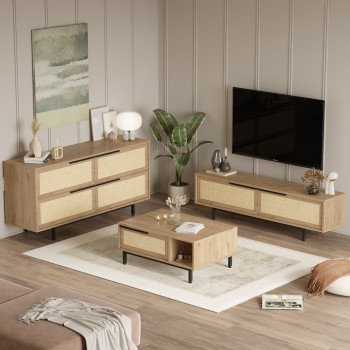 Living Room Furniture Set ON20-SU Oak
