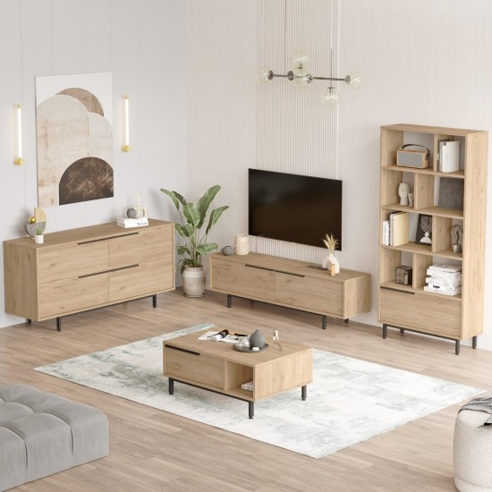 Living Room Furniture Set ON21-S Oak Living Room Furniture Set ON21-S Oak