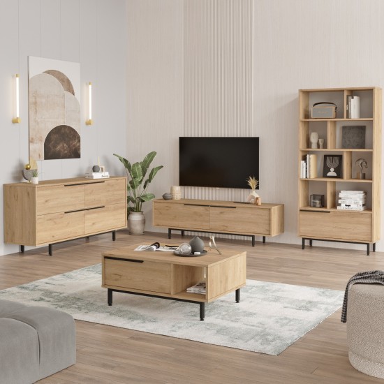 Living Room Furniture Set ON21-S Oak Living Room Furniture Set ON21-S Oak