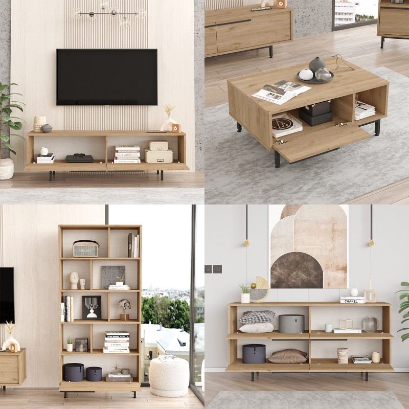 Living Room Furniture Set ON21-S Oak