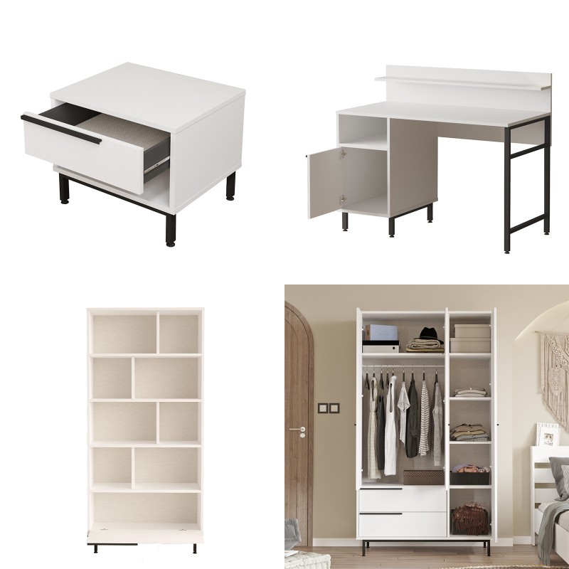 Young Room Set ON26-W White