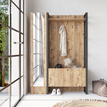 Έπιπλο Εισόδου - Mimi - Atlantic Πεύκο - 90x35,5x180εκ