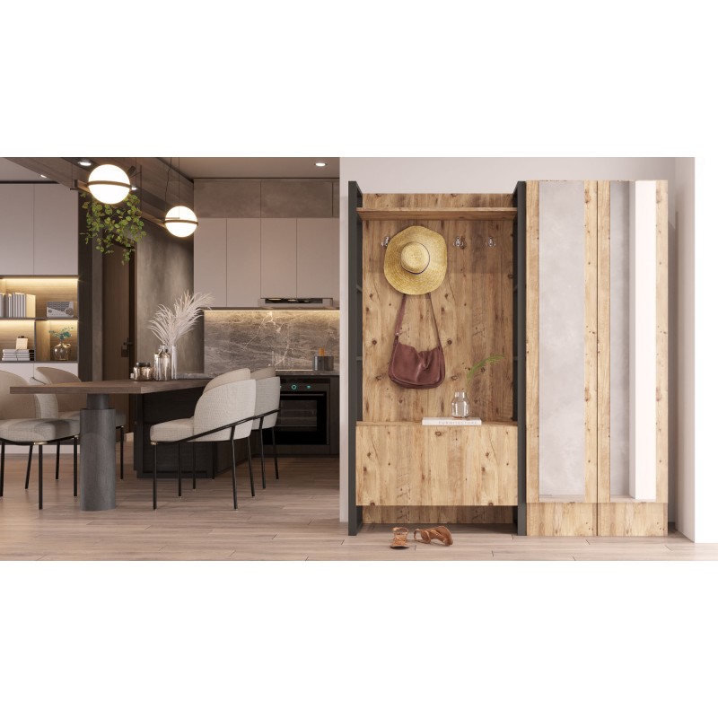 Hall Stand Ml17-A Atlantic Pine