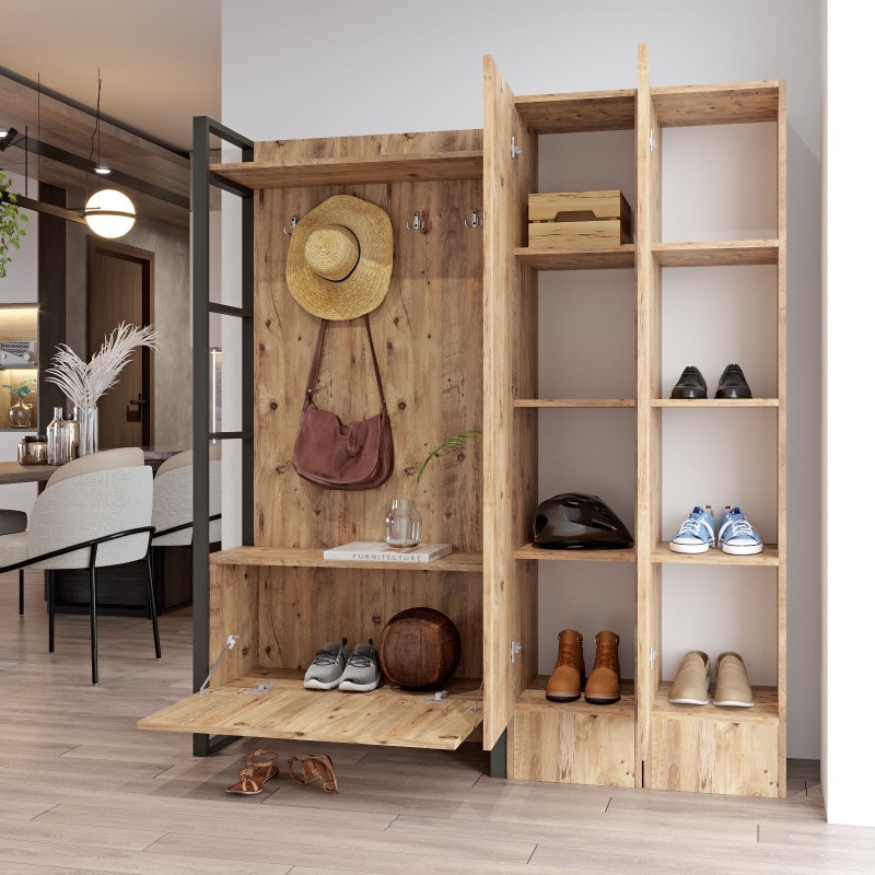 Hall Stand Ml17-A Atlantic Pine