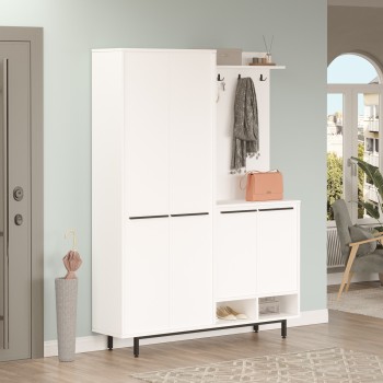 Hall Stand OS1-W White