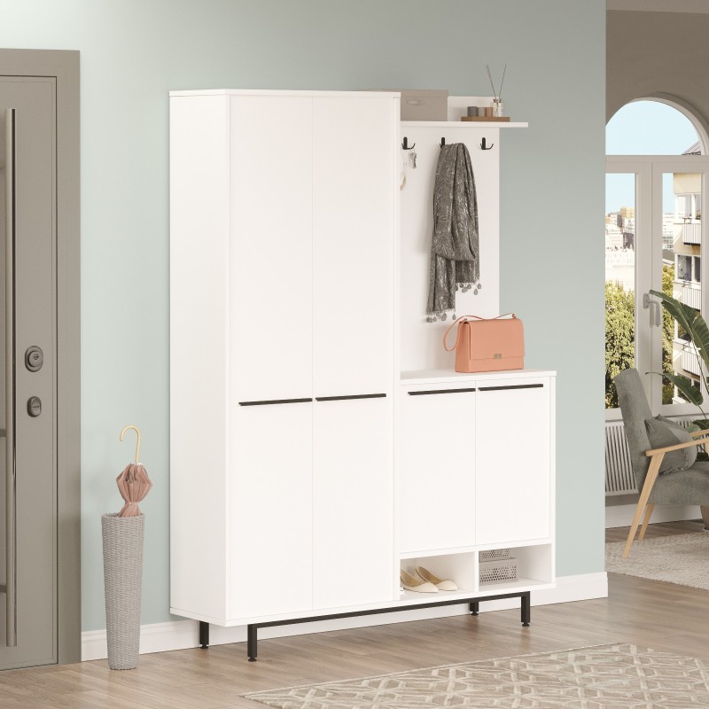 Hall Stand OS1-W White