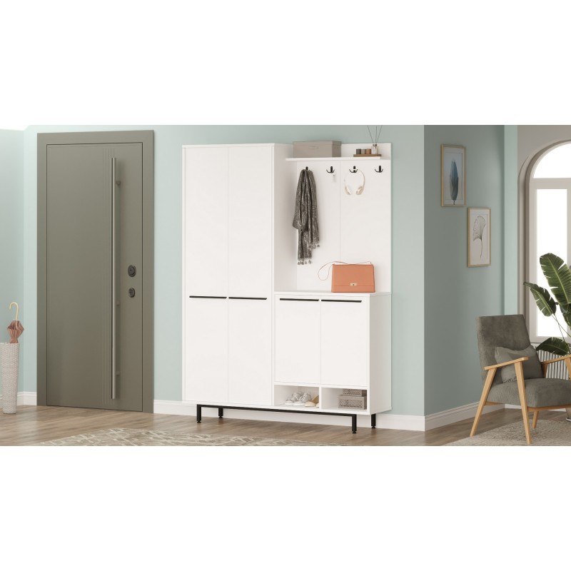 Hall Stand OS1-W White