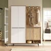 Hall Stand OS1-SW Oak
White