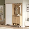 Hall Stand OS1-SW Oak
White