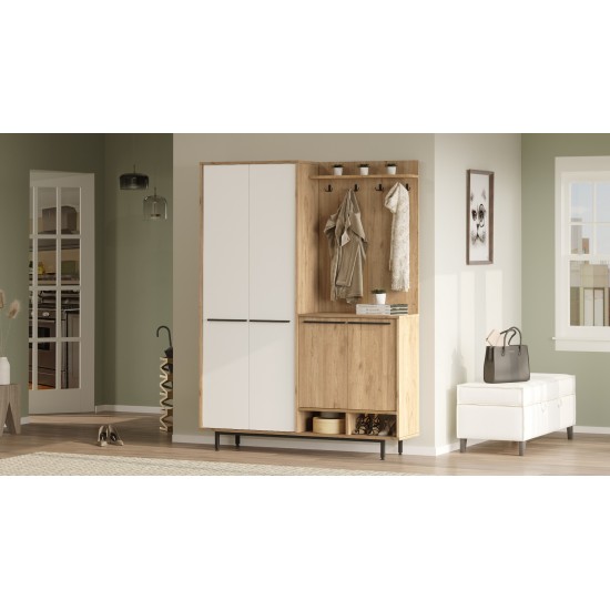 Hall Stand OS1-SW Oak
White