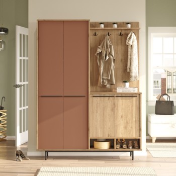 Hall Stand OS1-SK Oak
Tile Red