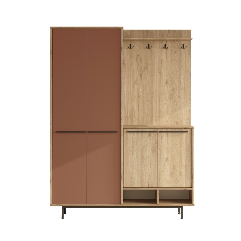 Hall Stand OS1-SK Oak
Tile Red