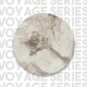 Βιβλιοθήκη - Kiki - Vg3-Ge - Χρώμα Λευκό με Εφέ Μαρμάρου & Χρυσό - 58x30x175εκ