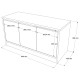 Shoe Cabinet Mr2-W White