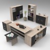 Office Furniture Set Vo19-Ob Oak
Larx
Black