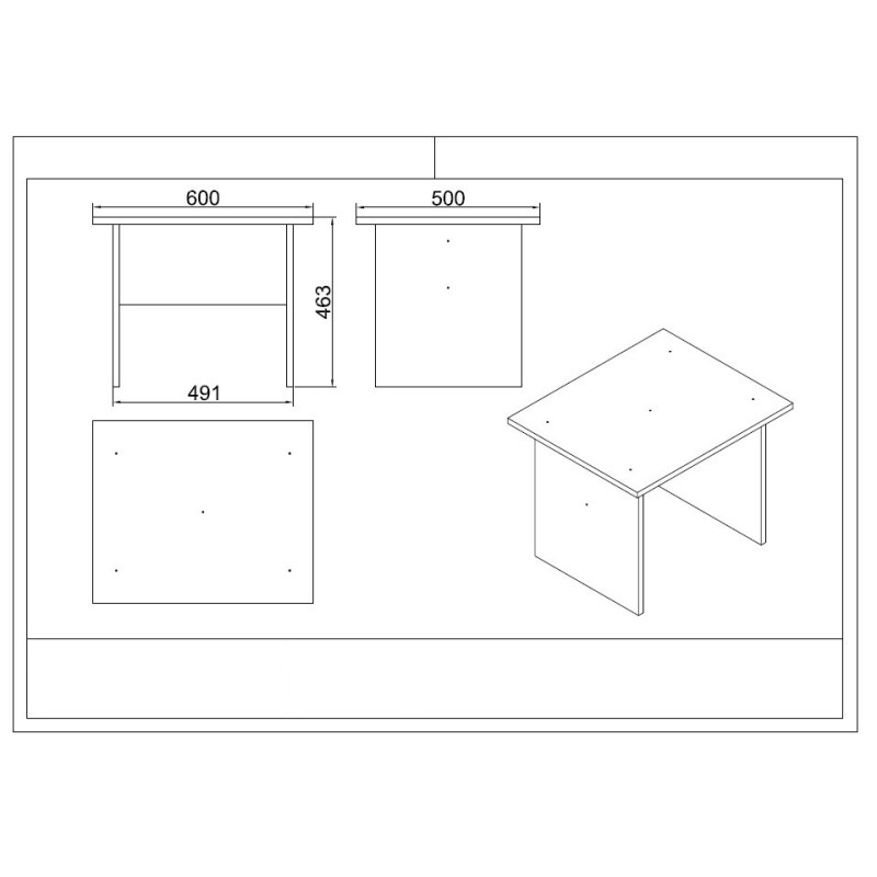 Office Furniture Set Vo19-Ob Oak
Larx
Black