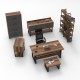 Office Furniture Set Mn12-Ba Baroque