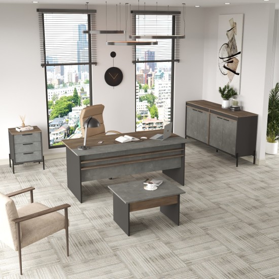 Office Furniture Set Vs8-Cga Silver
Anthracite