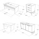 Office Furniture Set Vs9-Cga Silver
Anthracite
