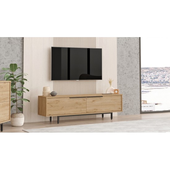 TV Stand On1-S Walnut Hanah Home TV Stand On1-S Walnut