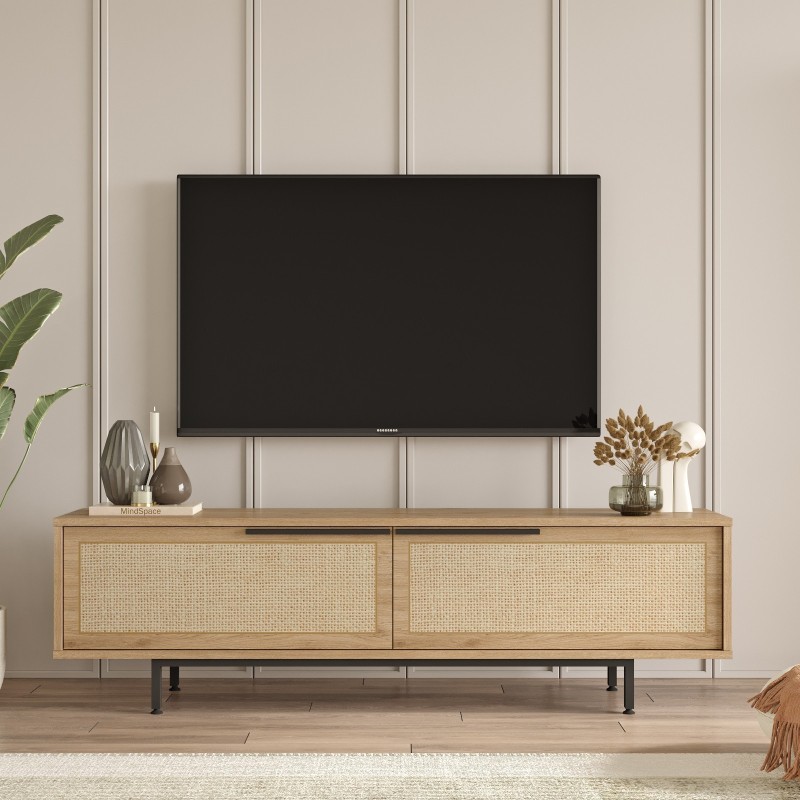 Hanah Home TV Stand On1-Su Walnut
Oak